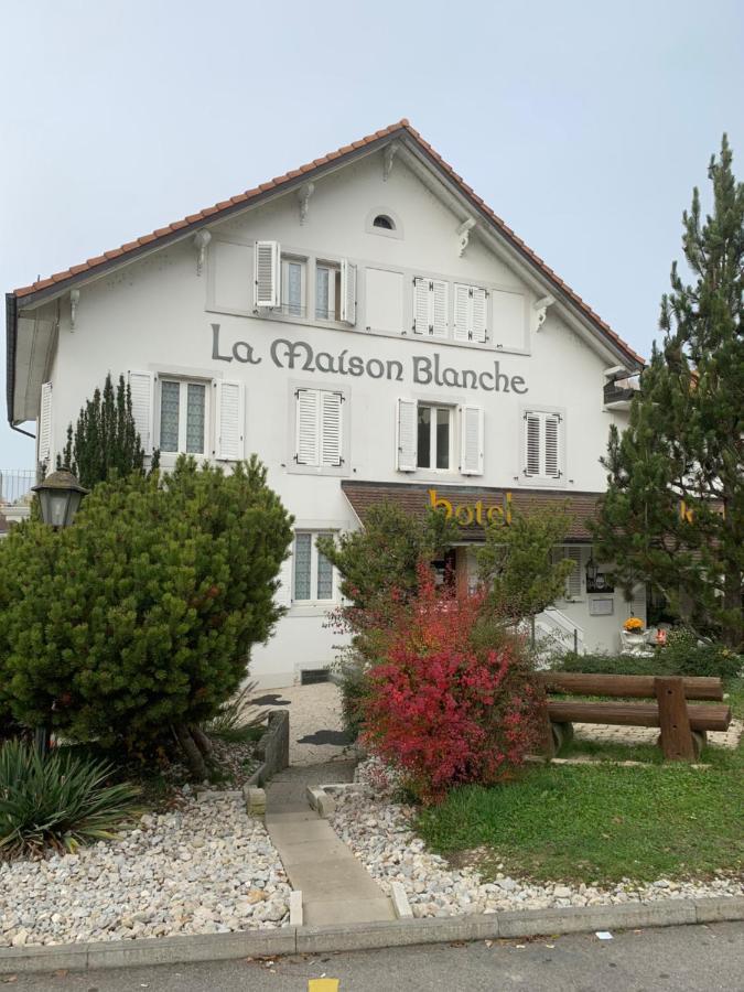Hotel Maison Blanche Yverdon-les-Bains Exteriér fotografie